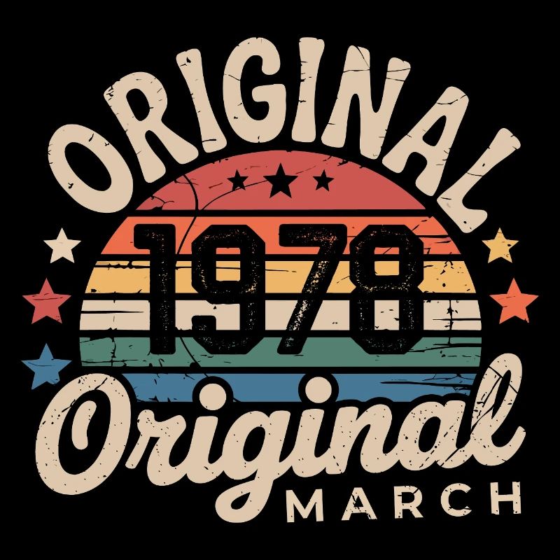 Anniversaire Mars 1978 Édition Limitée Retro March