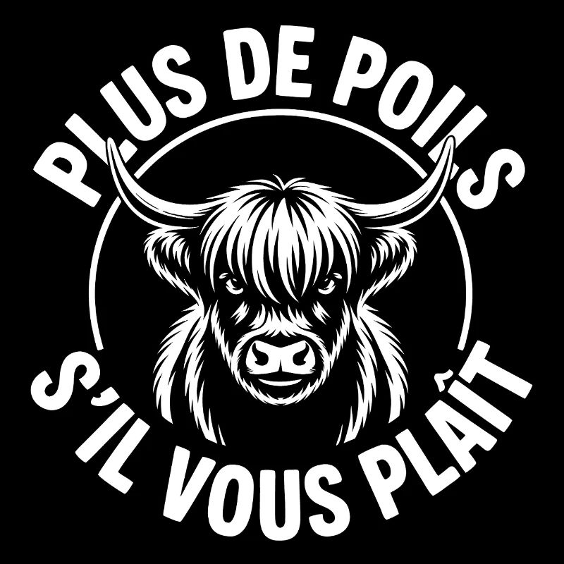 Vache Highland Poils