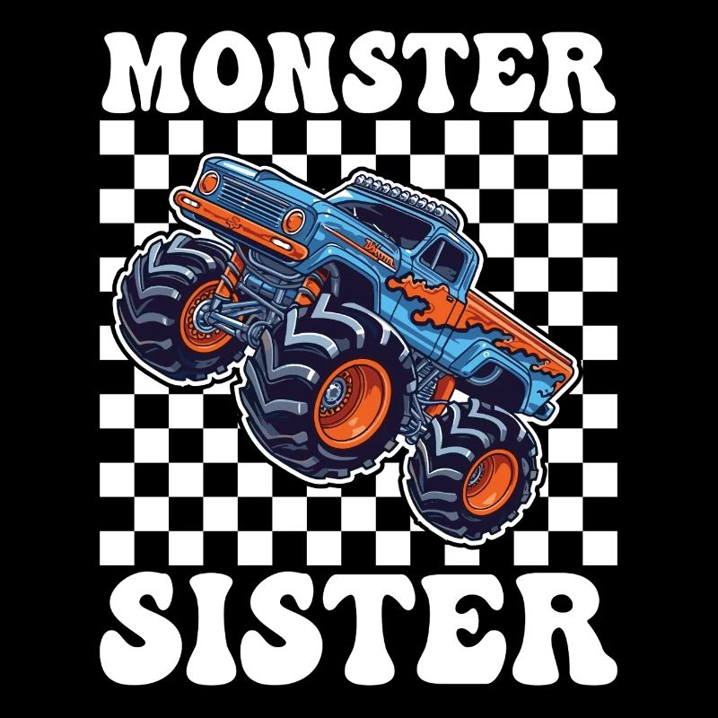 Monstertruck Schwester Motiv