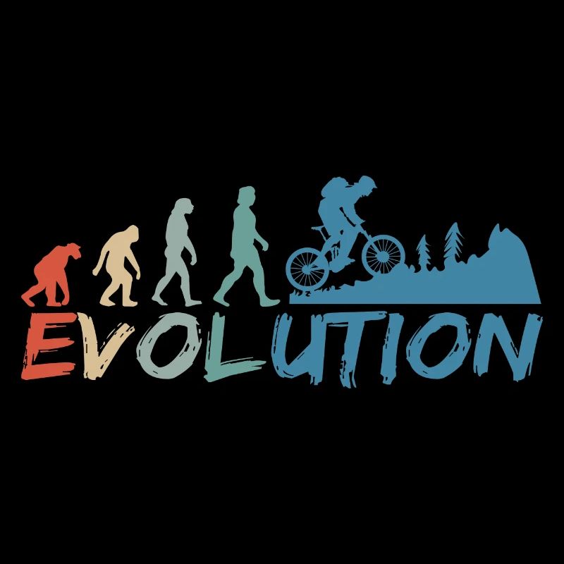 MTB Mountain bike Papa Dad Mtb Evolution Retro