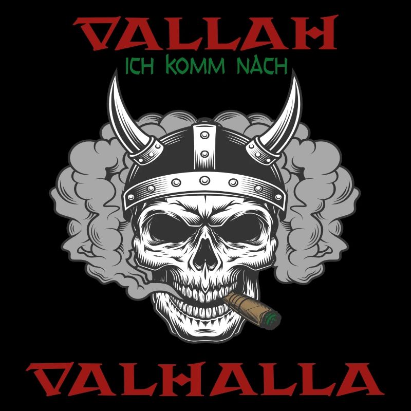 Cannabis Marihuana Weed Hanf Valhalla Wikinger