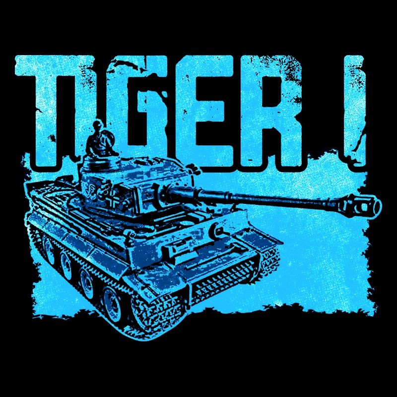 German Tank Tiger 1 from the Second World War