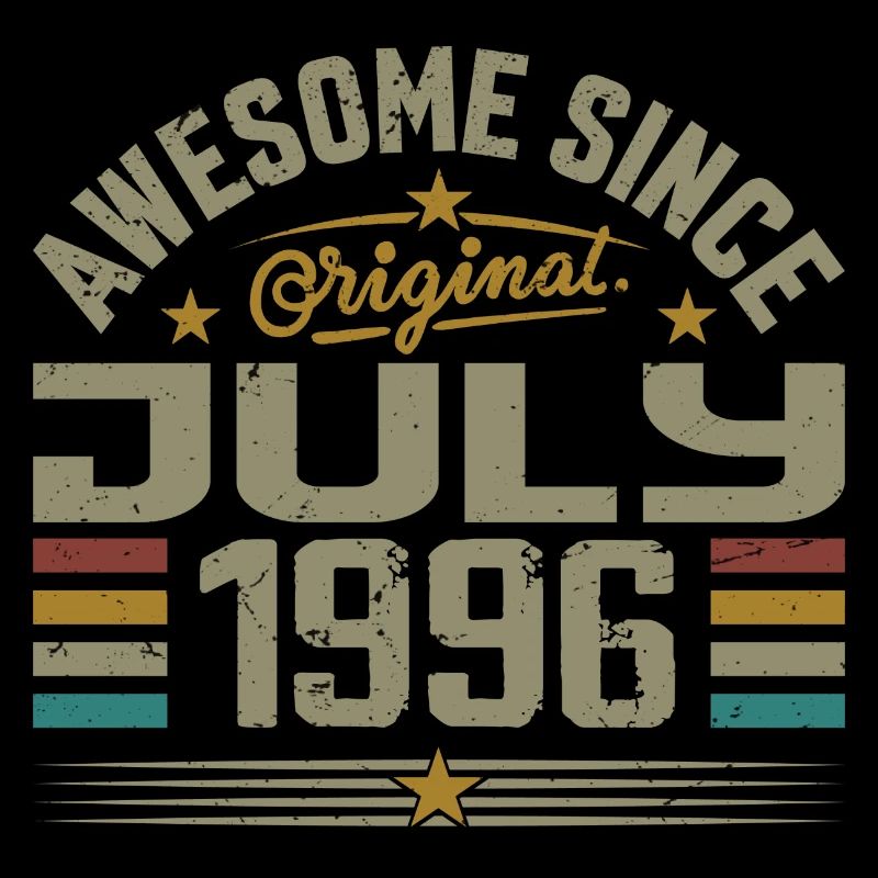 Baujahr Juli 1996 | Geschenk Juli 1996
