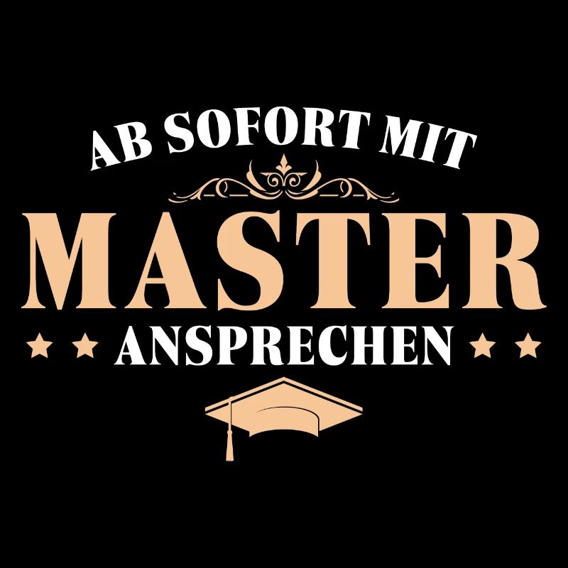 Masterprüfung bestanden Mit Master ansprechen