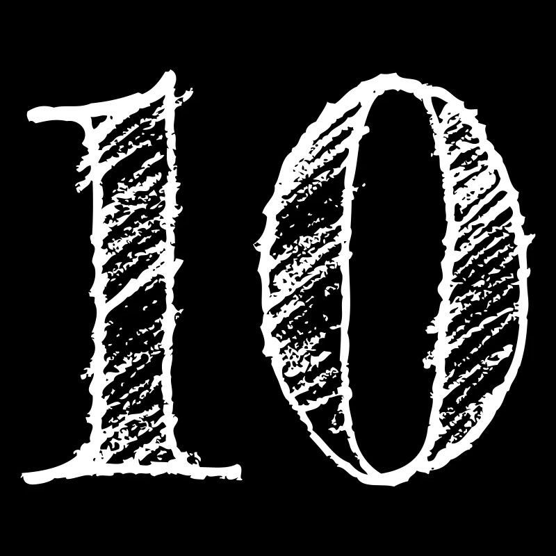 Zahl 10