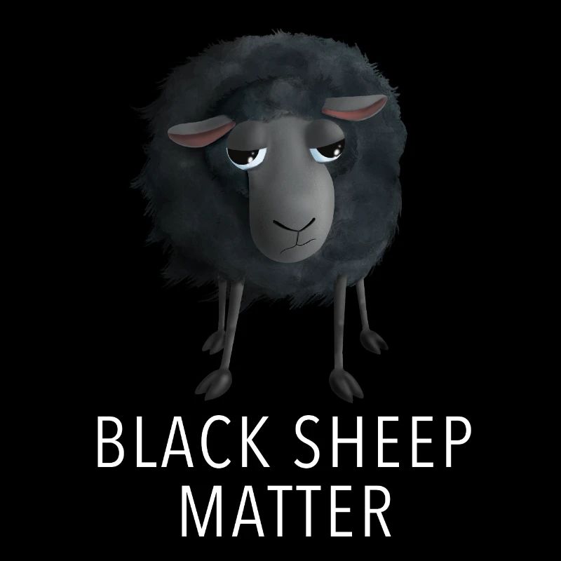 Süßes Schaf - Black Sheep Matter