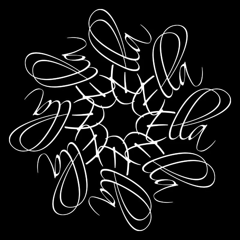 Ella Name Mandala