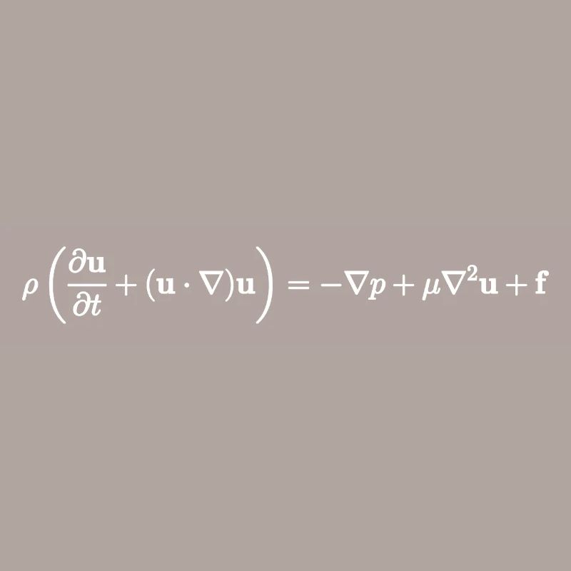 Navier Stokes Equation Nerdy Physics Fluid Mech