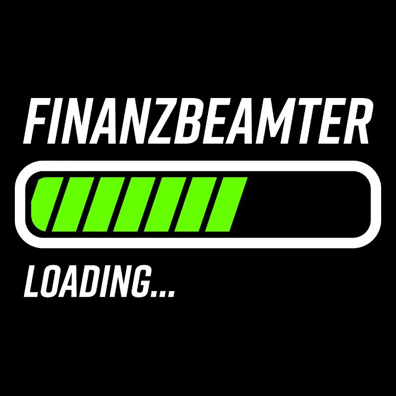 Finanzbeamter Loading Ladebalken
