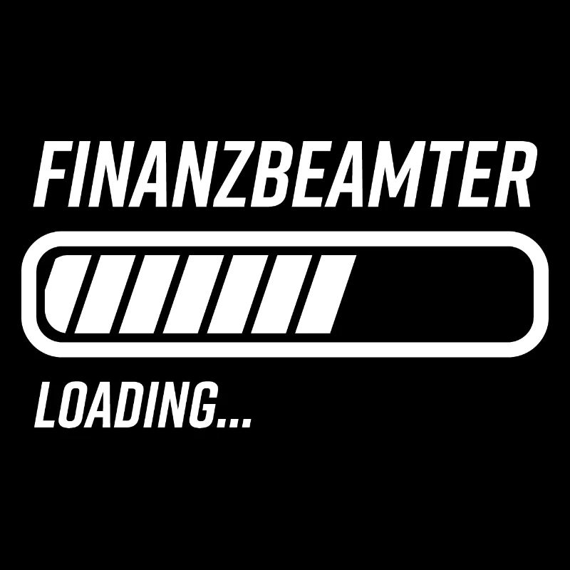 Finanzbeamter Loading Ladebalken