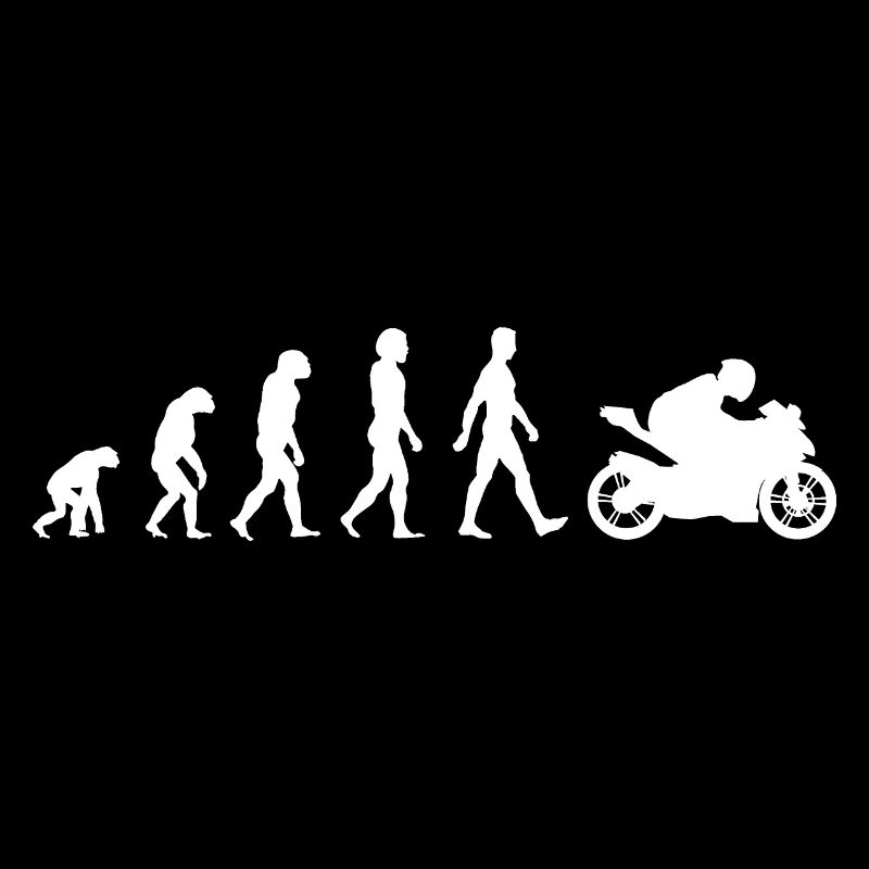 Moto motocyclistes Evolution