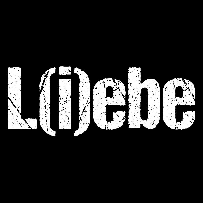 L(i)ebe Liebe Leben Valentinstag Freunde Geschenk