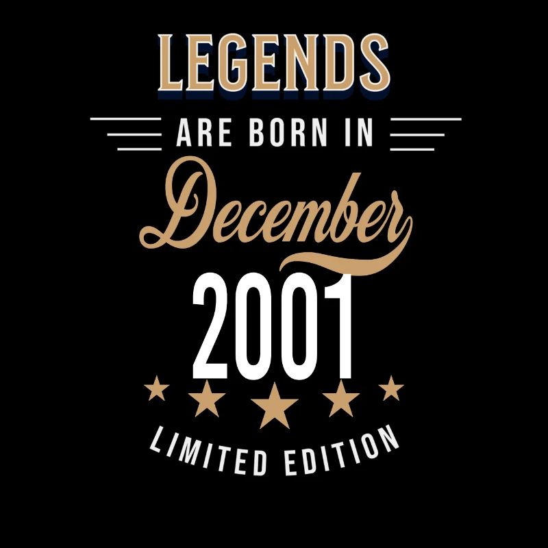 Legends werden im Dezember 2001 geboren