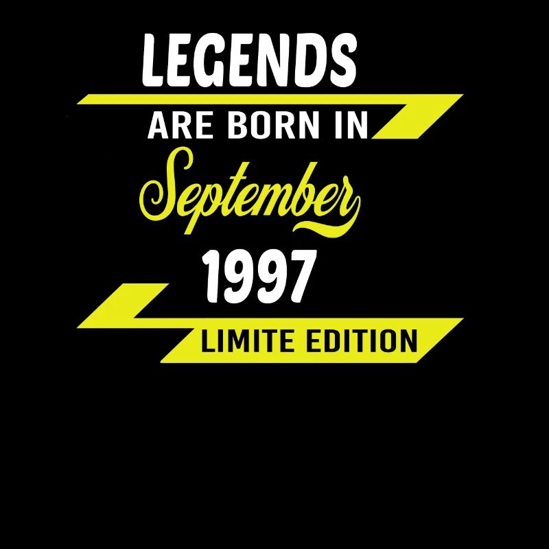 LEGENDS ARE BORN IN 1997 GEBURTSTAGSGESCHENK