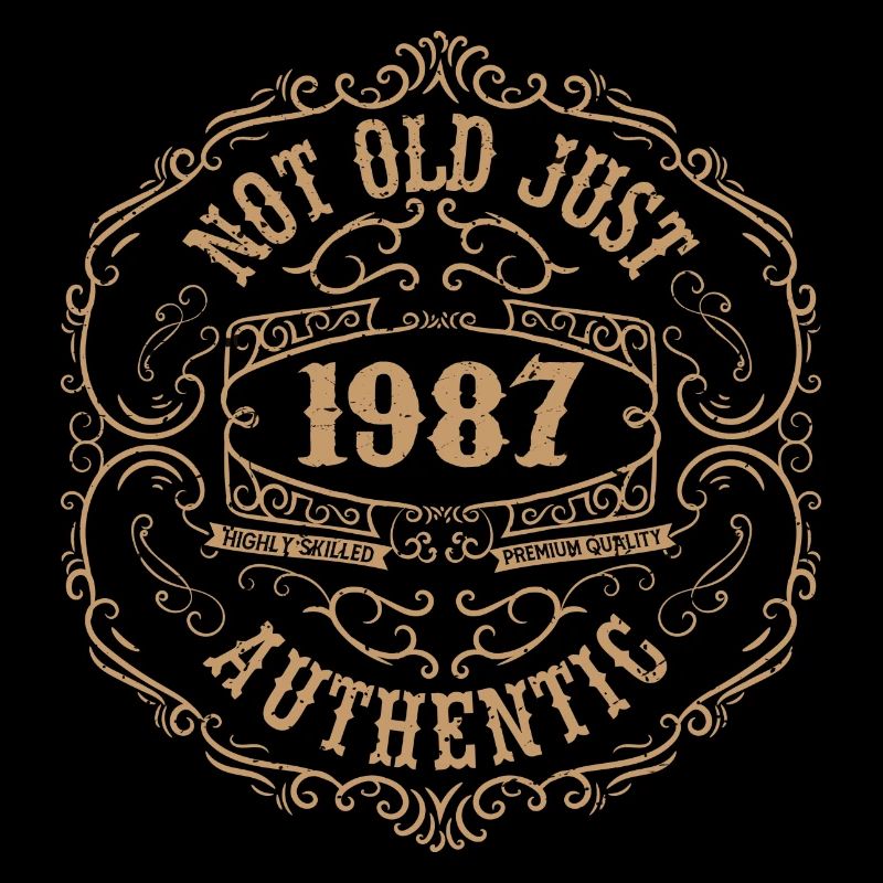 1987 Classic 1987 Retro 1987 Geburtstagsgeschenk