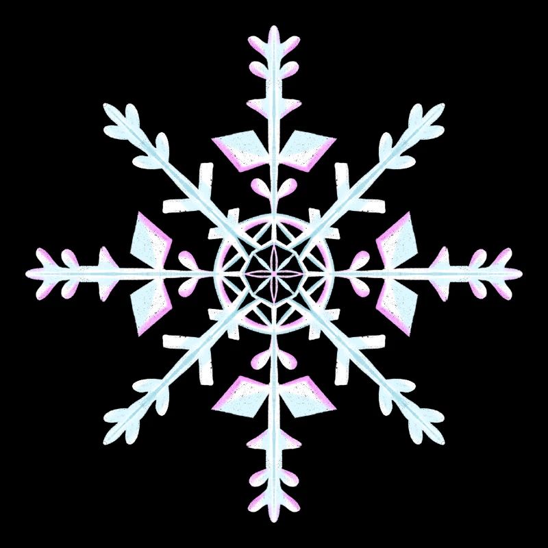 Cristal de glace / Flocon de neige