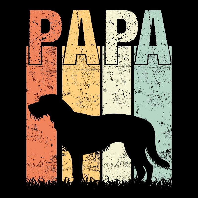 Kromfohrländer Kromi Hund Papa Vintage