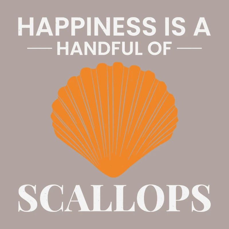 Scallop Seashells Collector Beachcomber Shellfish