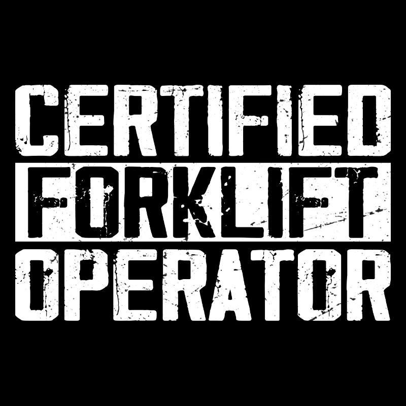 Zertifizierter Gabelstaplerfahrer