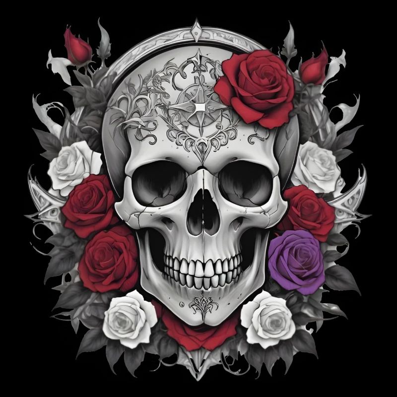Gothic Totenkopf