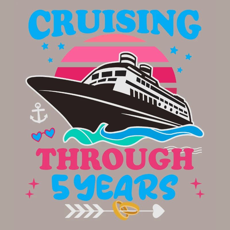 Kreuzfahrt durch den 5. Hochzeitstag