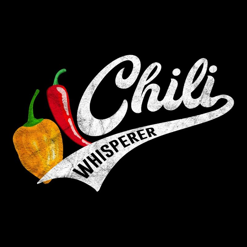 Chili Whisperer Retro Chilli scharfe Chilis