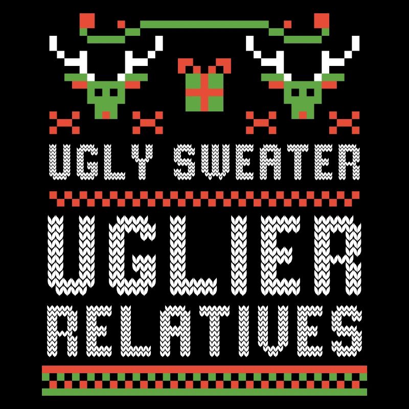 Pull moche Uglier Parents - Noël moche