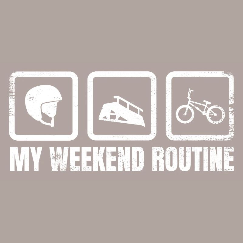 My weekend routine