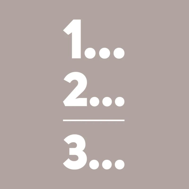 First, second, third