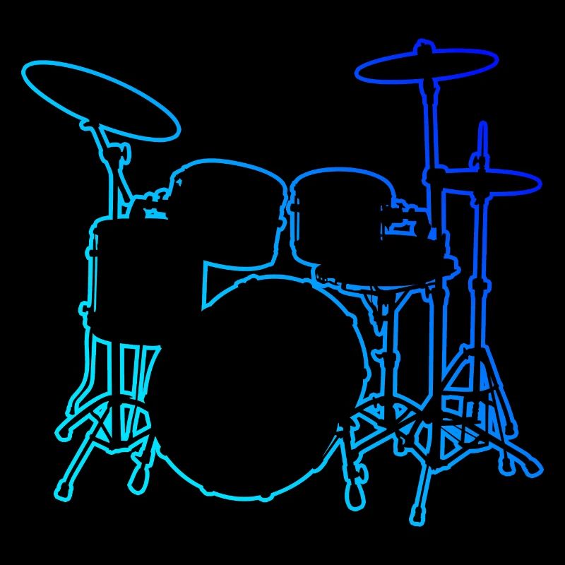 Drum Kit Men's Percussionist Drums