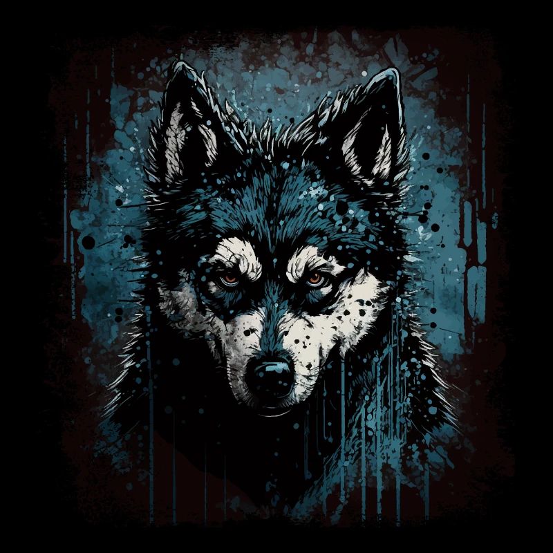 Creepy Husky