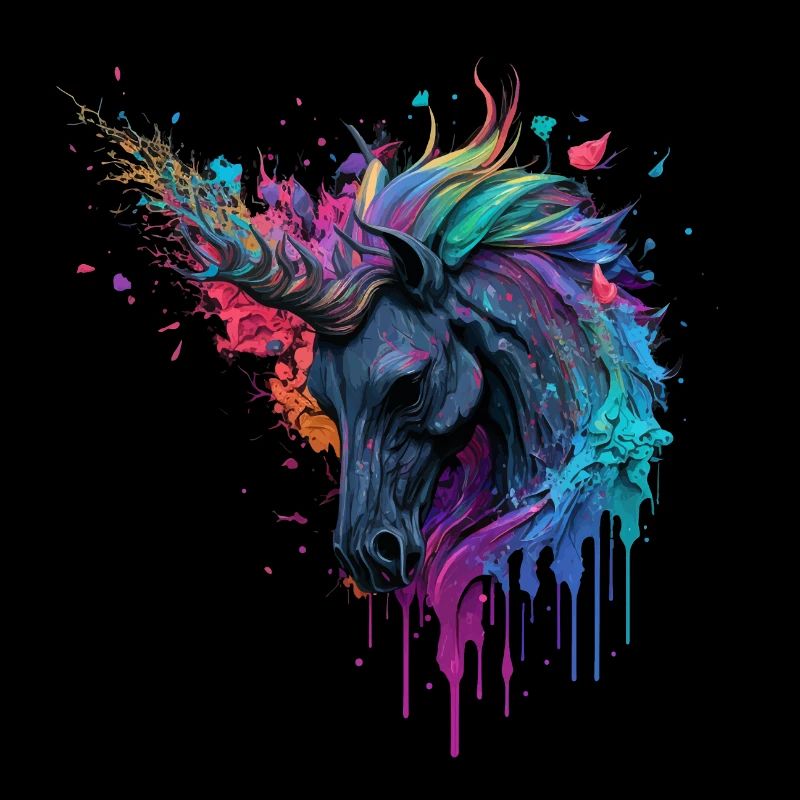 Regenbogen Einhorn