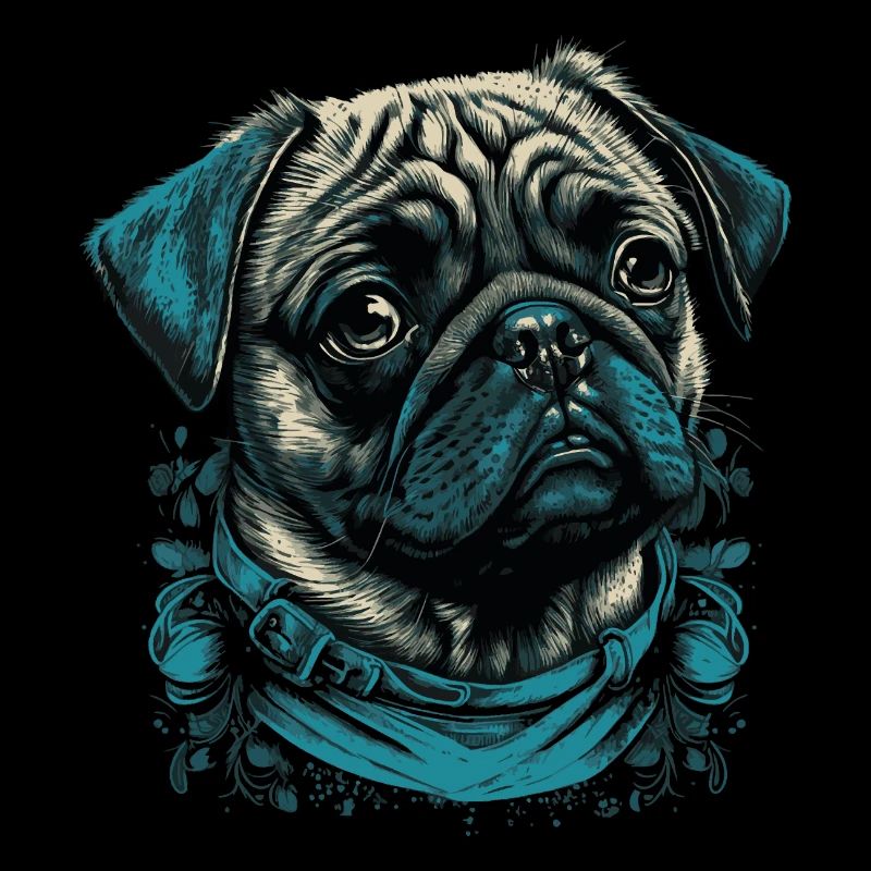 Little Pug Dog