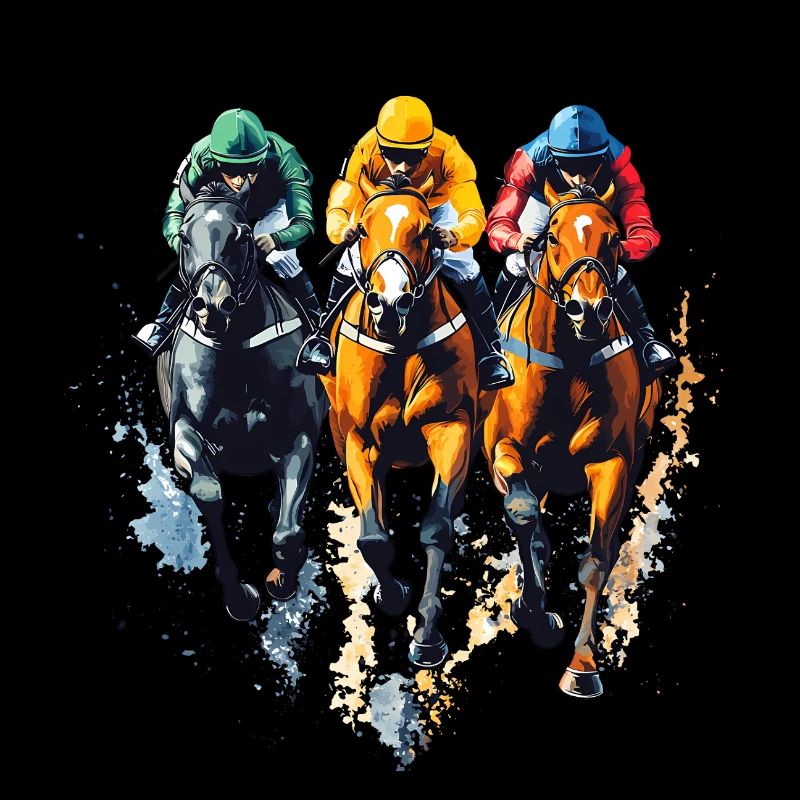 Chevaux de course Chevaux Jockey Derby