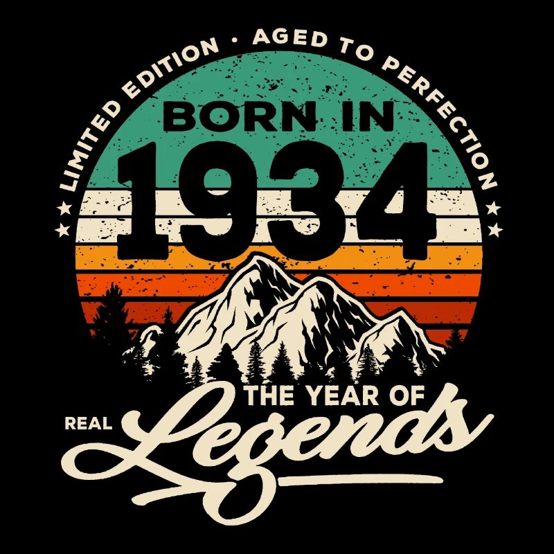 Legenden werden 1934 geboren
