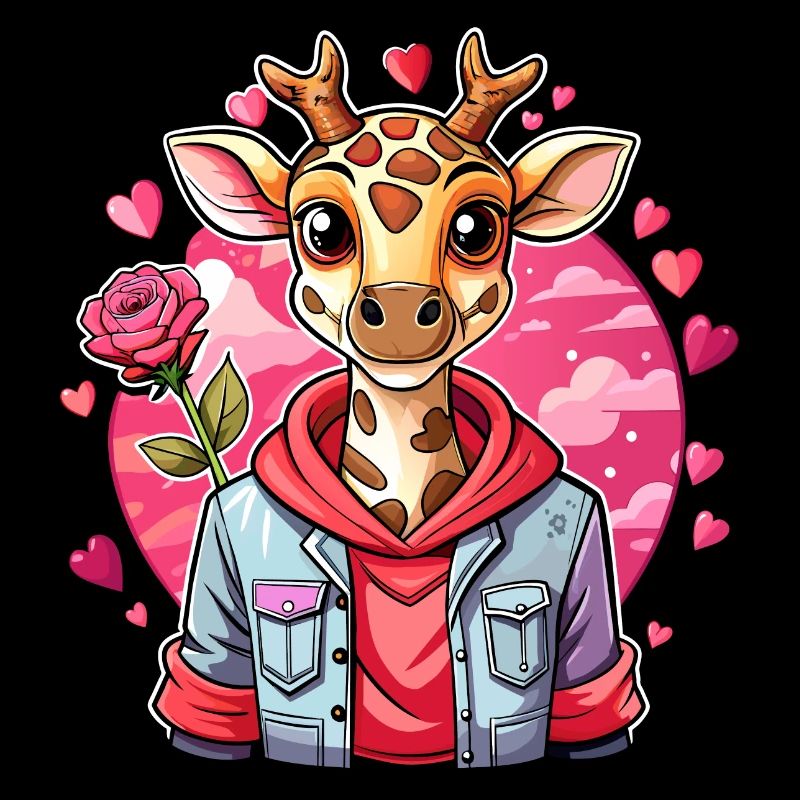 Giraffen-Parade: Coole Giraffe