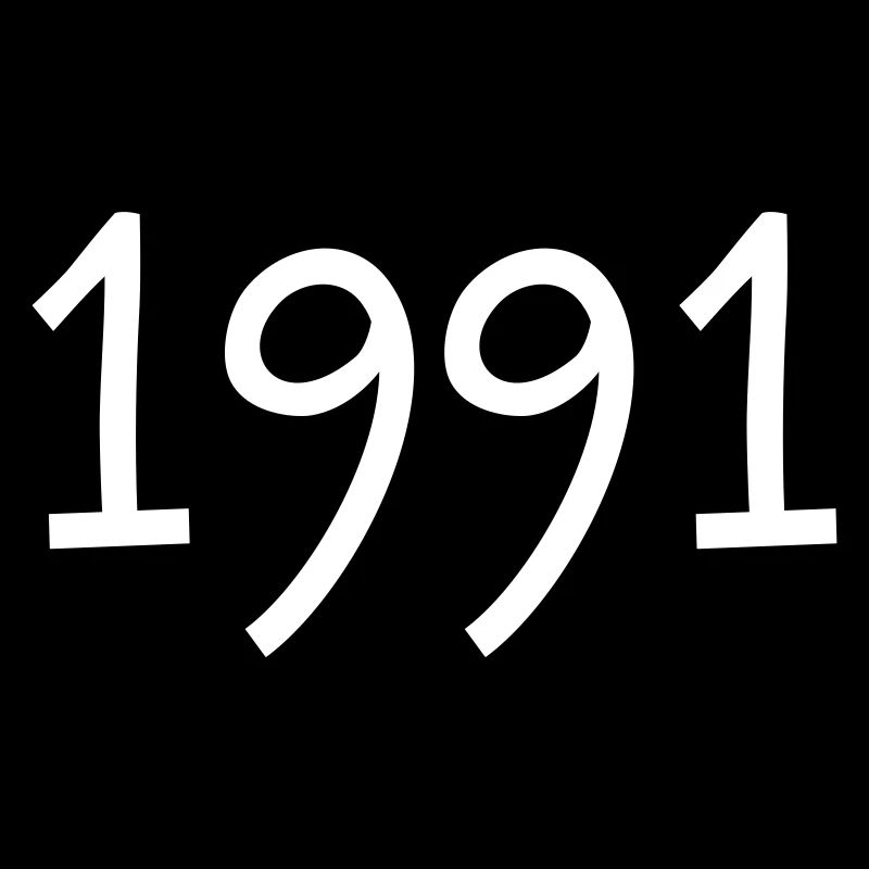 Année de naissance 1991 Gift Geschnkidee