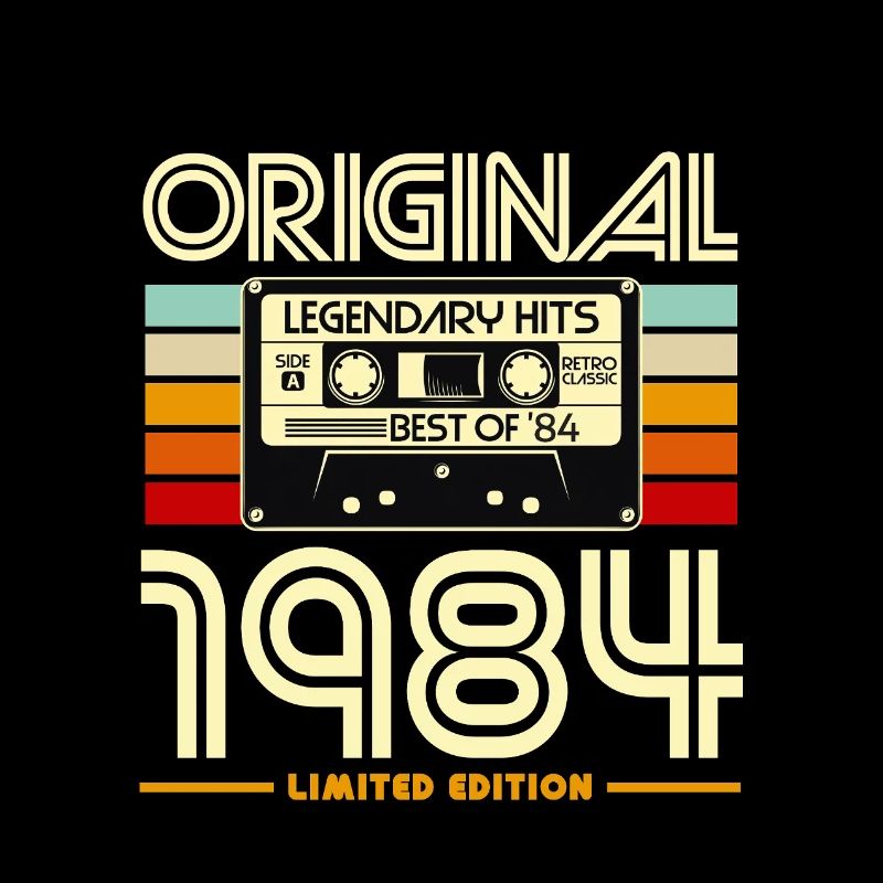 Original 1984 Retro Cassette
