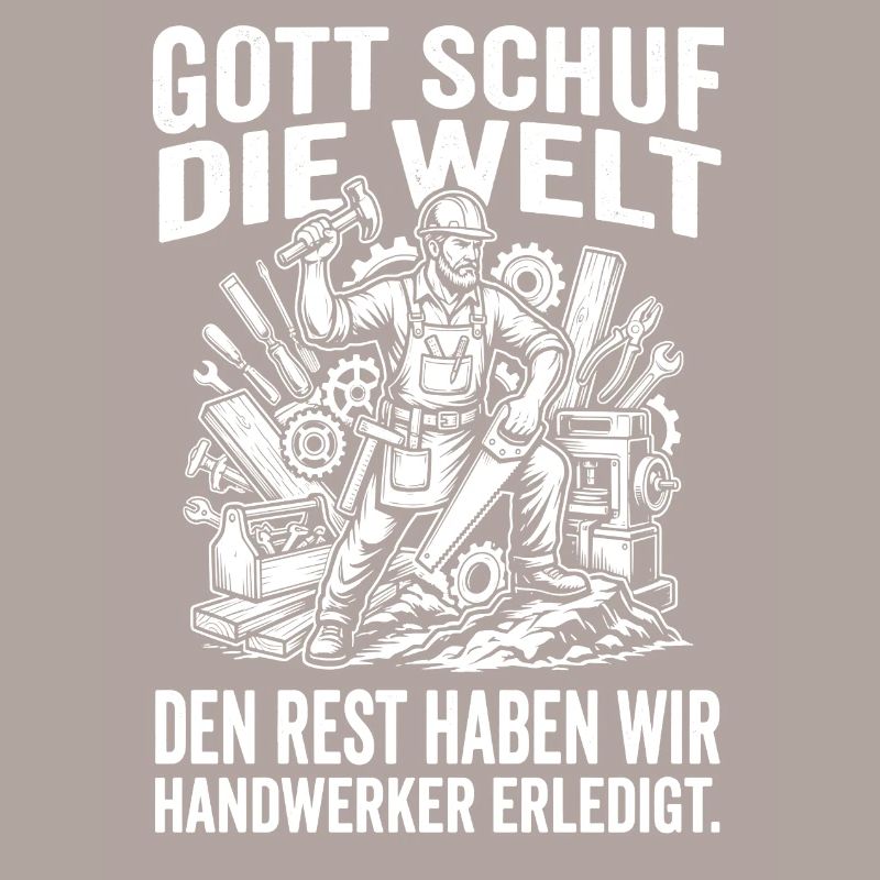 Stolzer Handwerker Beruf Geschenk Handwerk