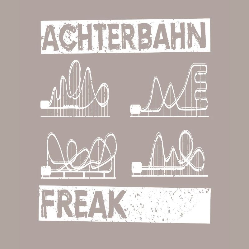 Achterbahn Rollercoaster Freizeitpark Geschenkidee