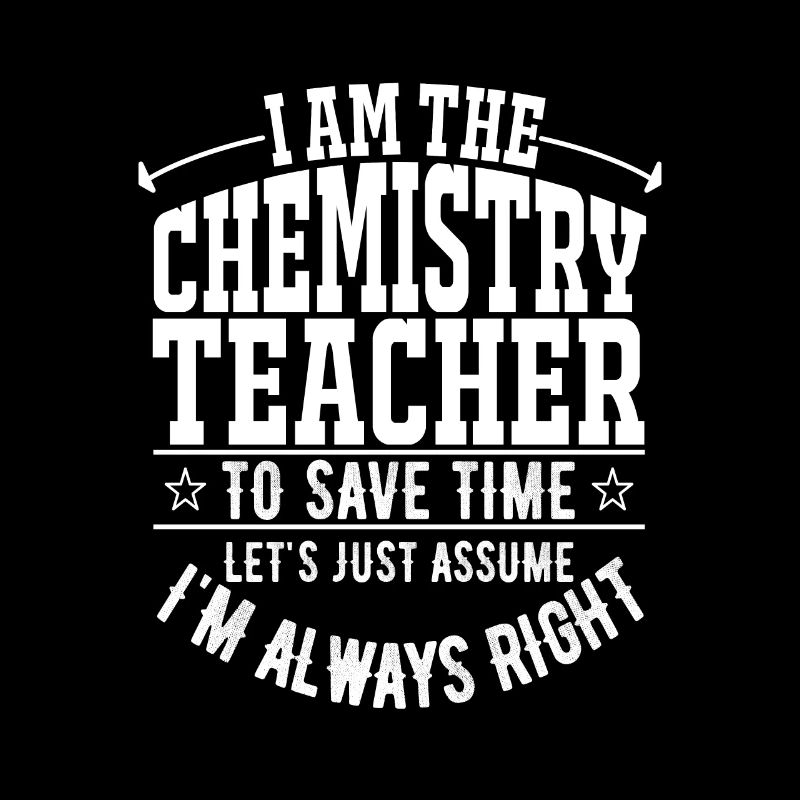 Chemistry chemist molecule atom experiment gift