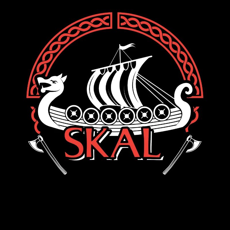 Viking Skal Geschenkidee - Vikinger Boot Geschenk