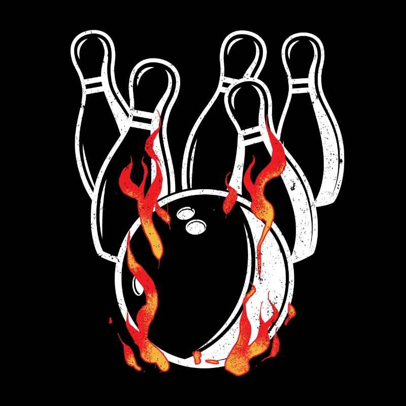 Boule de bowling de feu cadeau pour Bowling Bowler