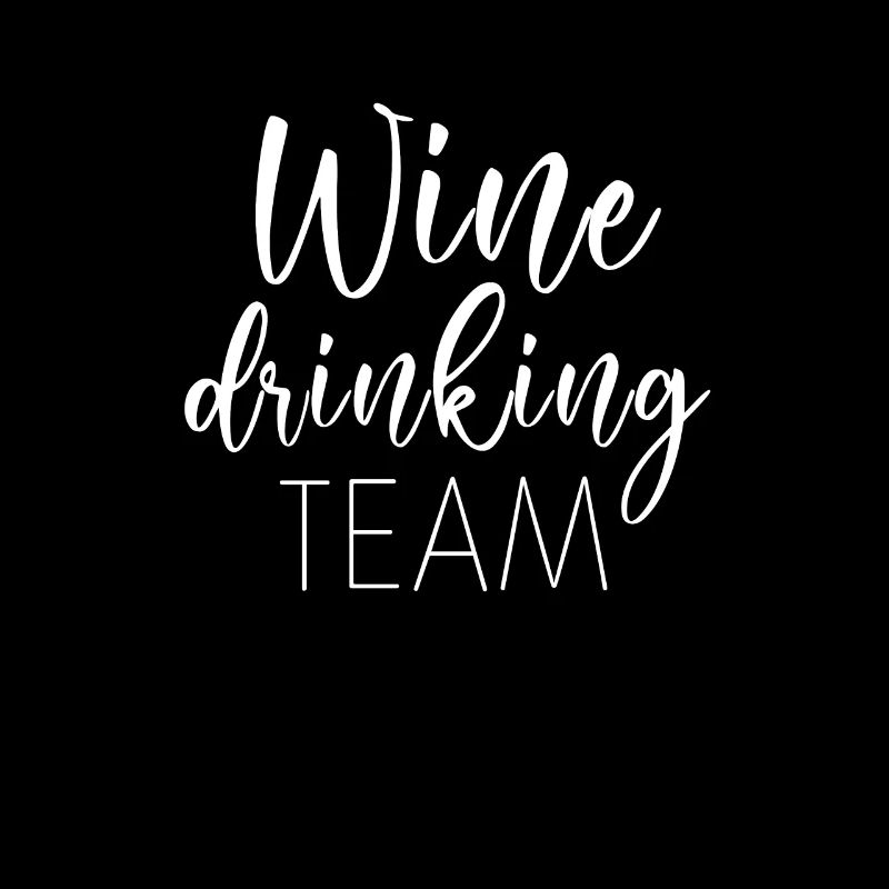 Wine Drinking Team- Team Mariée Drôle JGA Sort