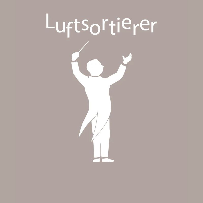 Dirigent Luftsortierer Orchester Konzert