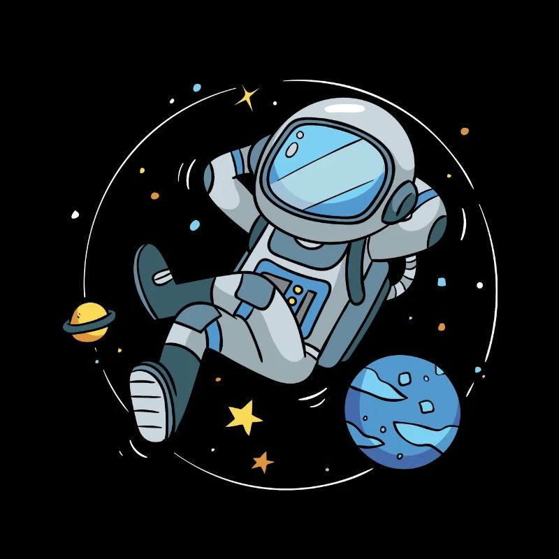 Astronaute de l'espace cosmonaute spatial