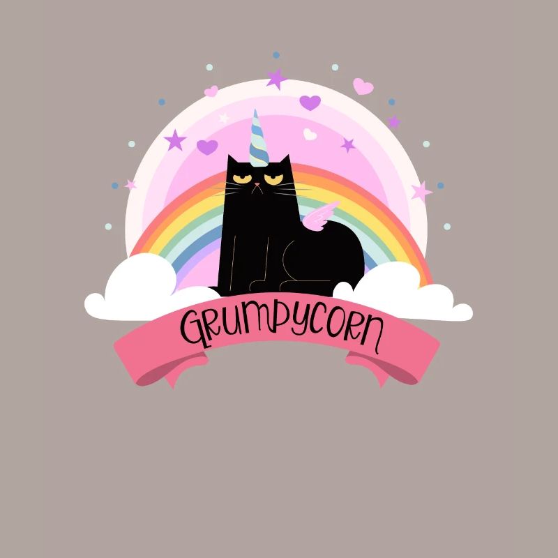 Grumpycorn Grumpy Einhorn Katze