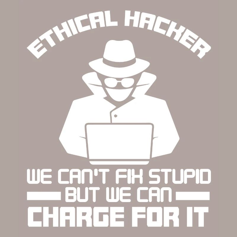 Ethical Hacker Nerd Sicherheit Hack Geek
