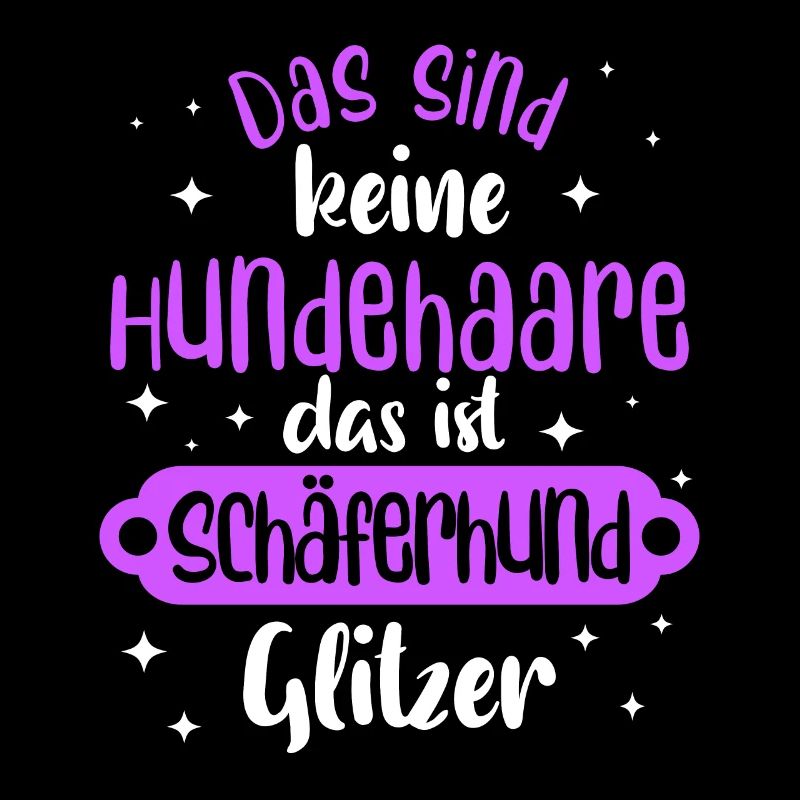 Deutscher Schäferhund Glitzer