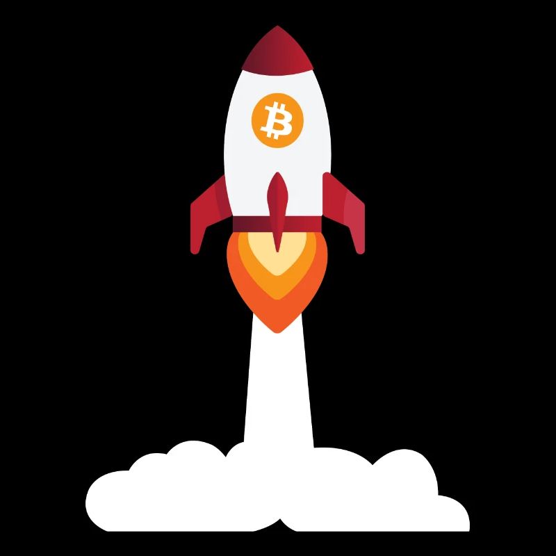 Bitcoin Rocket - Bitcoins de crypto-monnaie